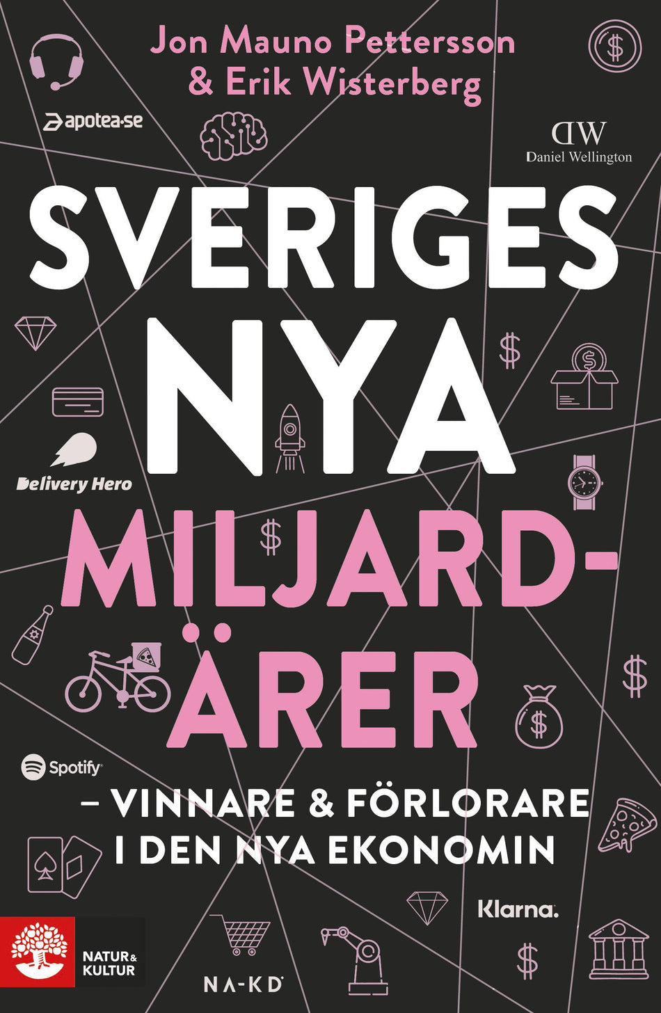 Valokuva kirjasta Jon Mauno Pettersson / Erik Wisterberg Sveriges nya miljardärer, kuuluu tuoteryhmään Ruots muu tieto.