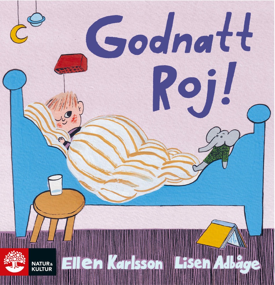 Valokuva kirjasta Ellen Karlsson / Lisen Adbåge Godnatt, Roj!, kuuluu tuoteryhmään Ruots lapset nuoret ja sarjakuvat.