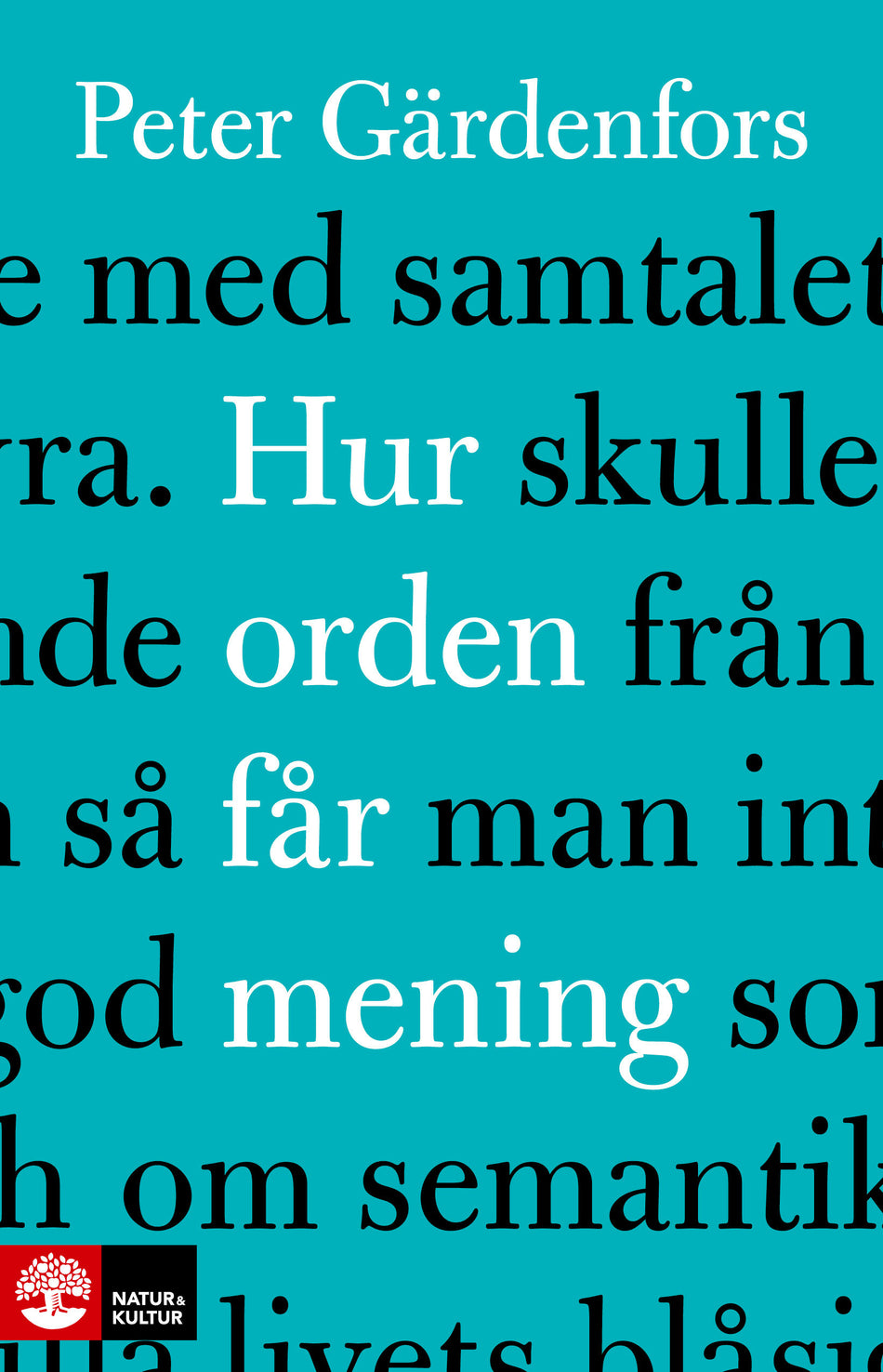 Valokuva kirjasta Peter Gärdenfors Hur orden får mening, kuuluu tuoteryhmään Ruots muu tieto.