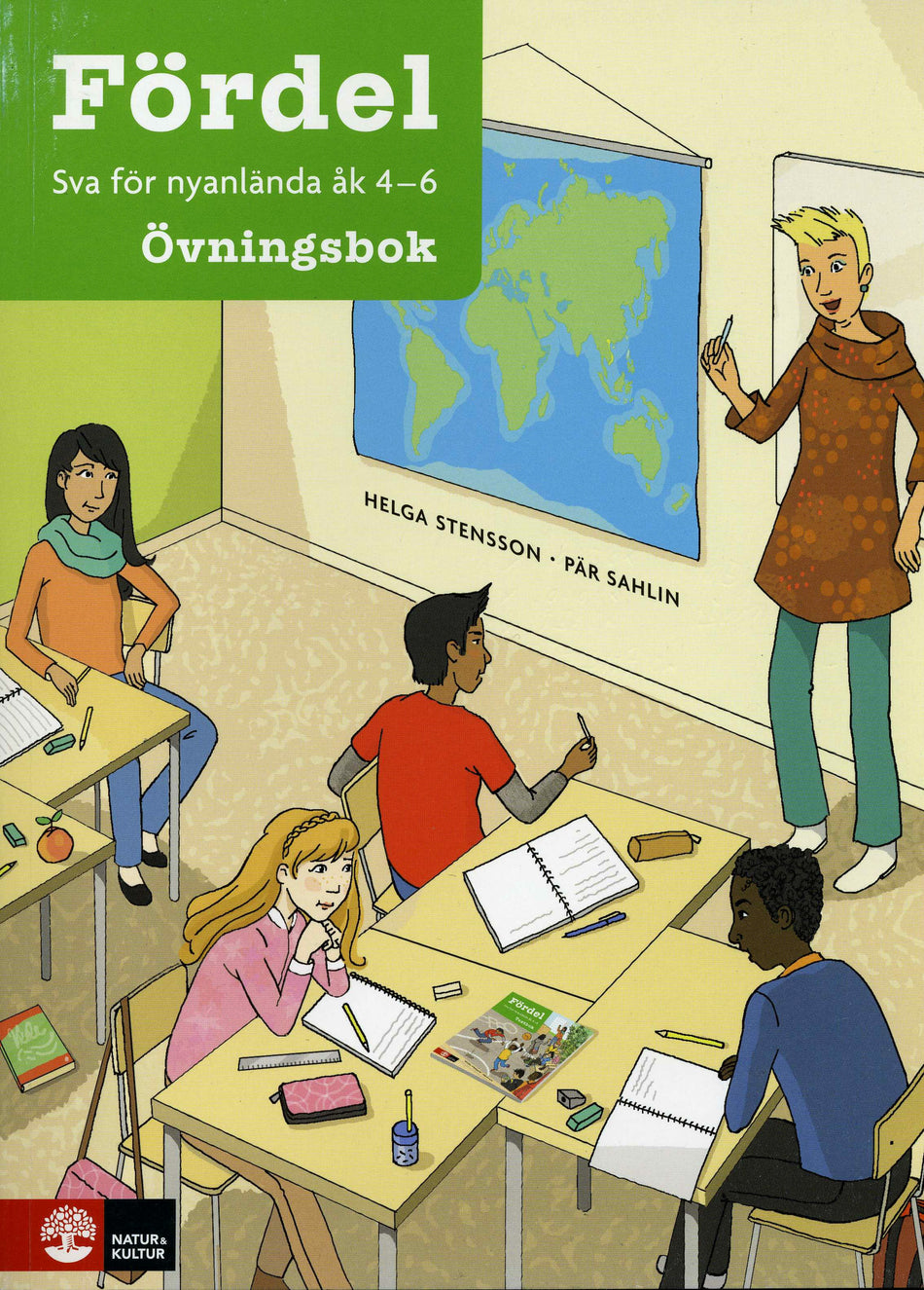 Valokuva kirjasta Pär Sahlin / Helga Stensson Fördel sva för nyanlända åk 4-6 Övningsbok, kuuluu tuoteryhmään Ruots muu tieto.
