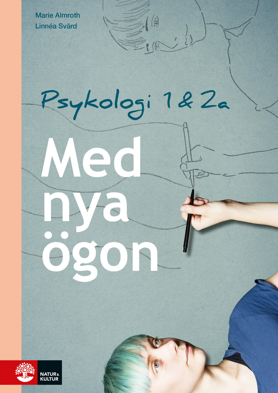Valokuva kirjasta Marie Almroth / Linnéa Svärd Med nya ögon - Psykologi 1 &amp; 2a för gymnasiet, kuuluu tuoteryhmään Ruots lapset nuoret ja sarjakuvat.