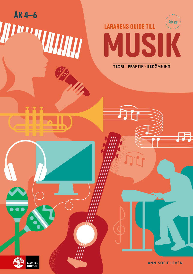 Valokuva kirjasta Ann-Sofie Levén Lärarens guide till Musik åk 4-6, kuuluu tuoteryhmään Ruots lapset nuoret ja sarjakuvat.