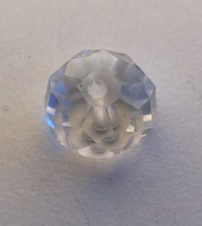 ABC-klubben Hängen Åk 2,  Diamanter, 30 st : Glaspärla facetterad 12 x8 mm