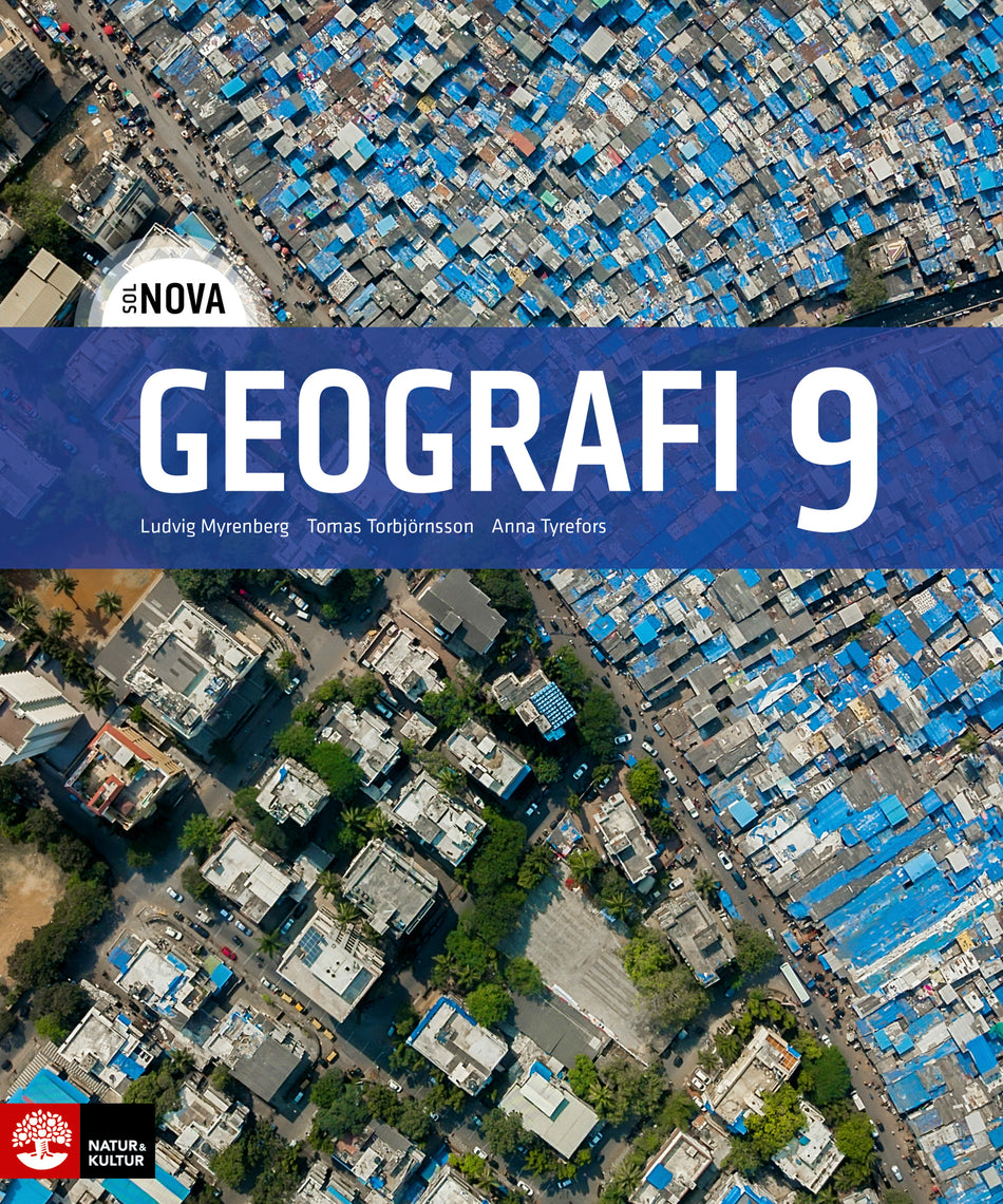 Valokuva kirjasta Tomas Torbjörnsson / Ludvig Myrenberg / Anna Tyrefors SOL NOVA Geografi 9, kuuluu tuoteryhmään Ruots lapset nuoret ja sarjakuvat.