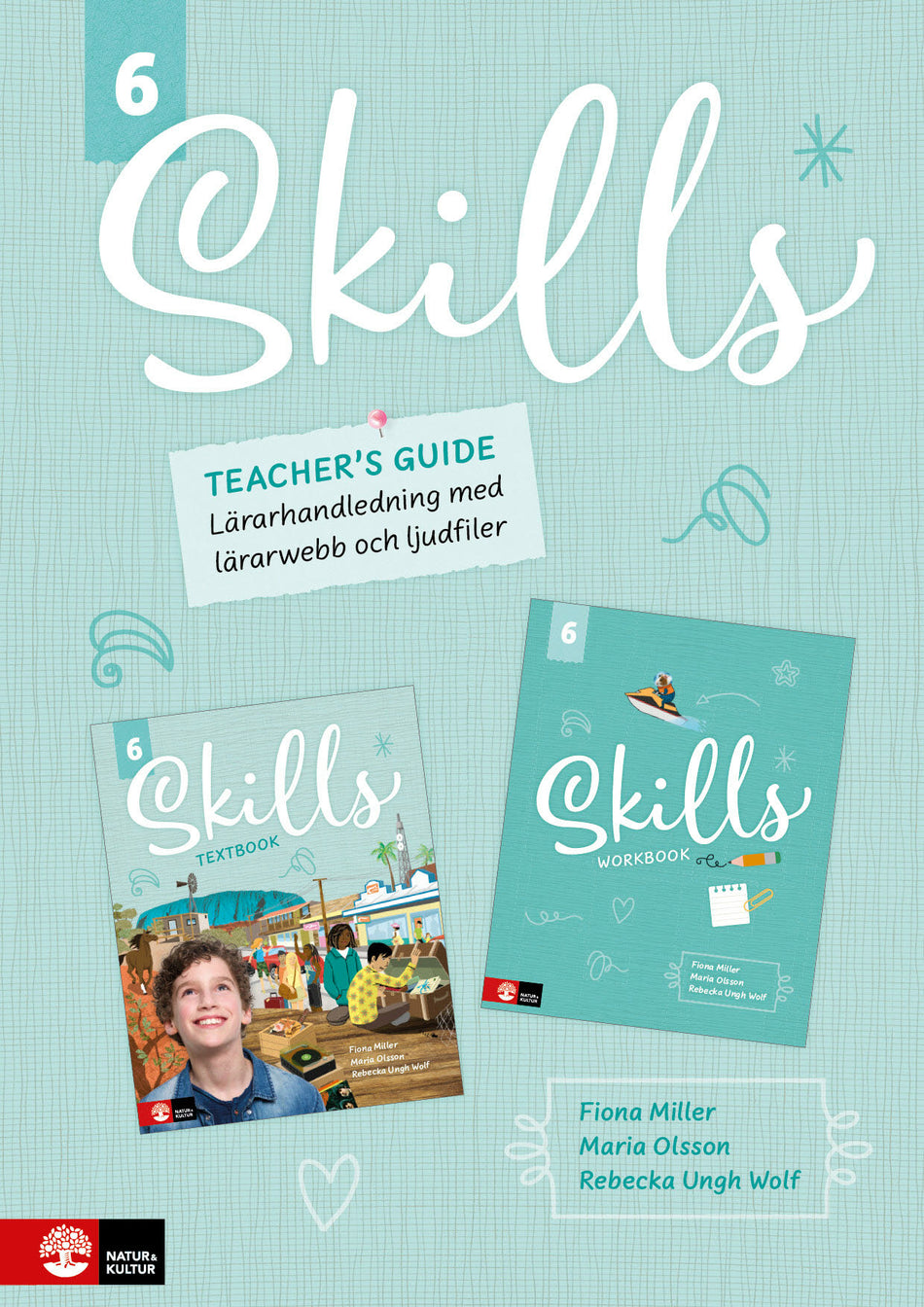 Valokuva kirjasta Fiona Miller / Maria Olsson / Rebecka Ungh Wolf Skills åk 6 Teacher's Guide med lärarwebb 12 mån, kuuluu tuoteryhmään Ruots lapset nuoret ja sarjakuvat.