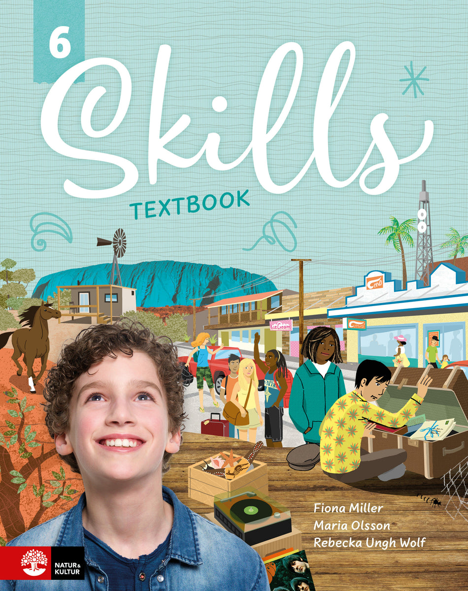 Valokuva kirjasta Fiona Miller / Maria Olsson / Rebecka Ungh Wolf Skills Textbook åk 6, kuuluu tuoteryhmään Ruots lapset nuoret ja sarjakuvat.