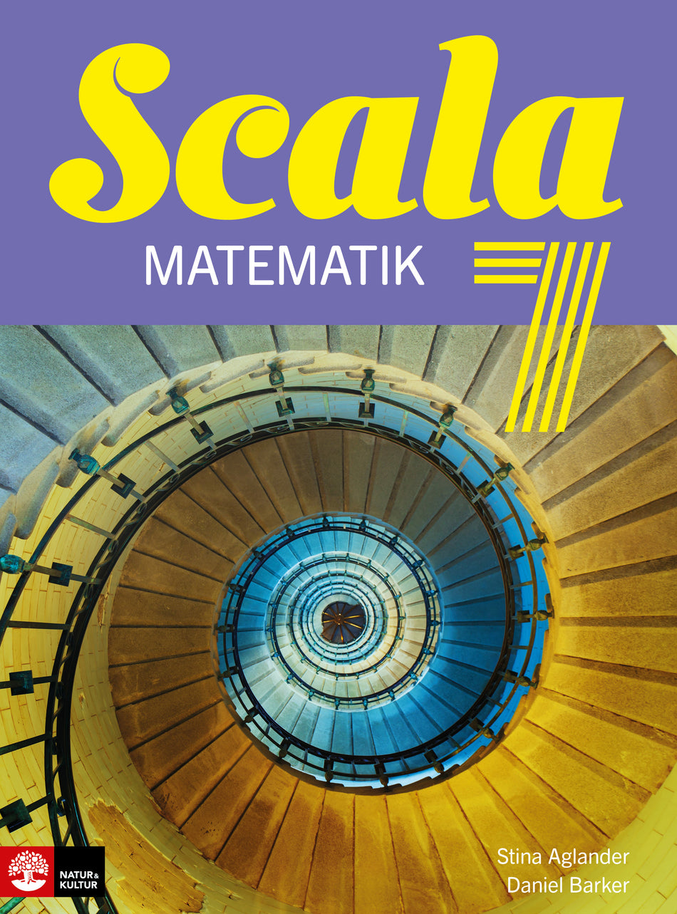 Valokuva kirjasta Daniel Barker / Stina Aglander Scala Matematik 7, kuuluu tuoteryhmään Ruots lapset nuoret ja sarjakuvat.
