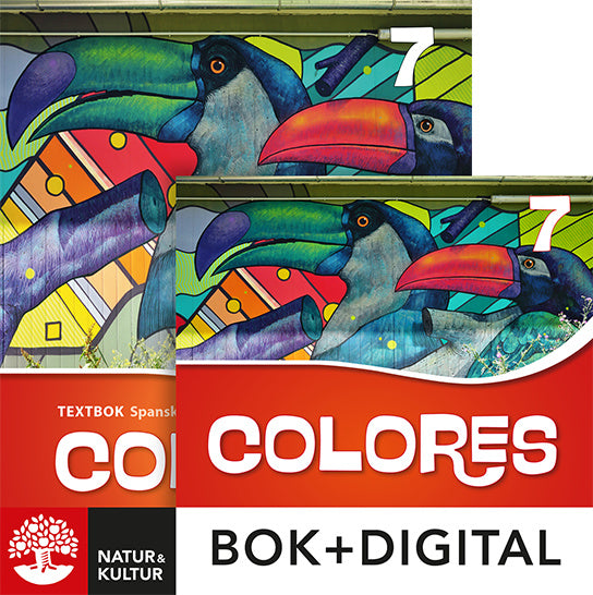 Valokuva kirjasta Chris Alfredsson / Anneli Lutteman (fd Johansson) Colores 7 Paket Bok+Digital, kuuluu tuoteryhmään Ruots lapset nuoret ja sarjakuvat.