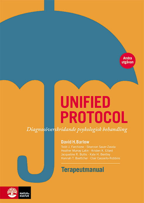 Valokuva kirjasta David H. Barlow / Todd J. Farchione / Shannon Sauer-Zavala / Heather Murray Latin / Kristen K. Ellard / Jacqueline R. Bullis / Kate H. Bentley / Hannah T. Boettcher / Clair Cassiello-Robbins Unified protocol terapeutmanual : diagnosöverskridande psykologisk behandling, kuuluu tuoteryhmään Ruots muu tieto.
