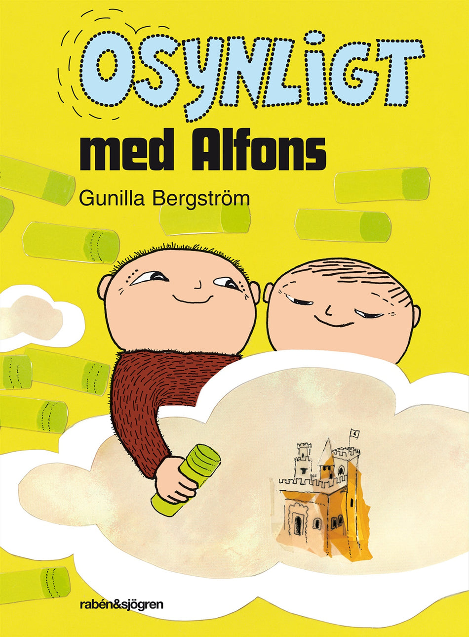 Valokuva kirjasta Gunilla Bergström Osynligt med Alfons, kuuluu tuoteryhmään Ruots lapset nuoret ja sarjakuvat.