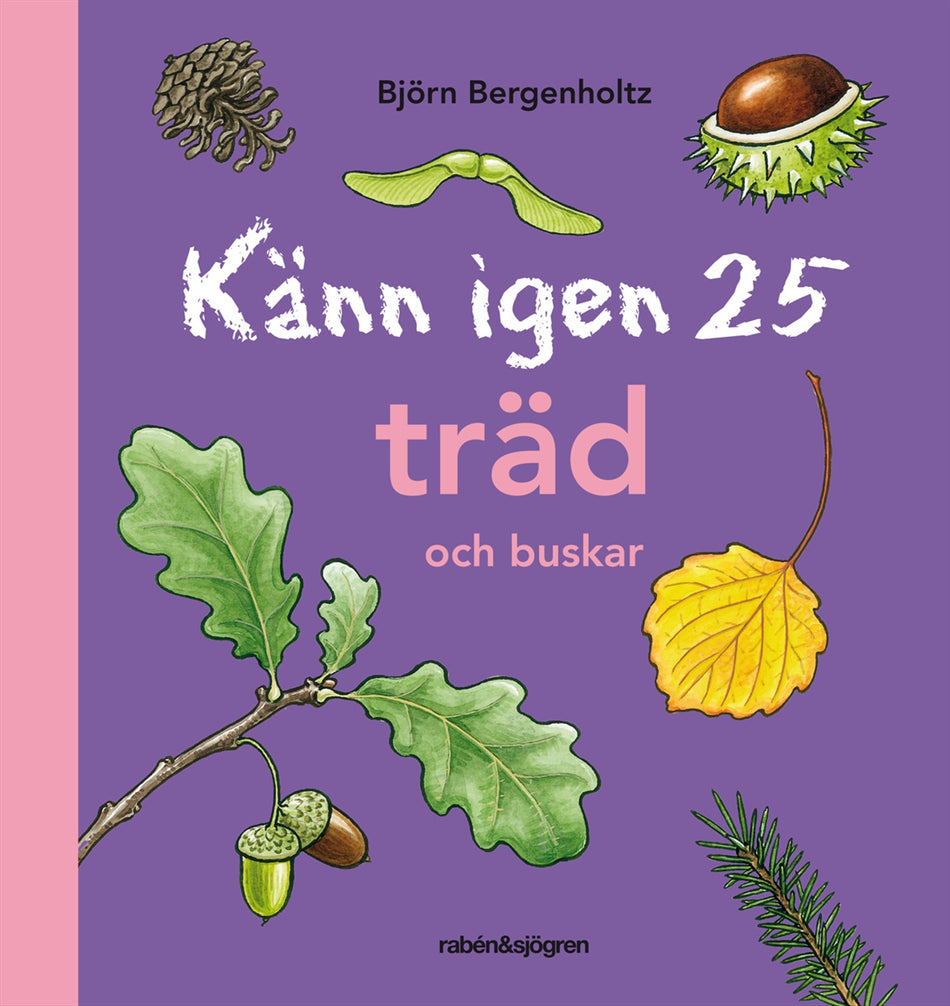 Valokuva kirjasta Björn Bergenholtz Känn igen 25 träd och buskar, kuuluu tuoteryhmään Ruots lapset nuoret ja sarjakuvat.