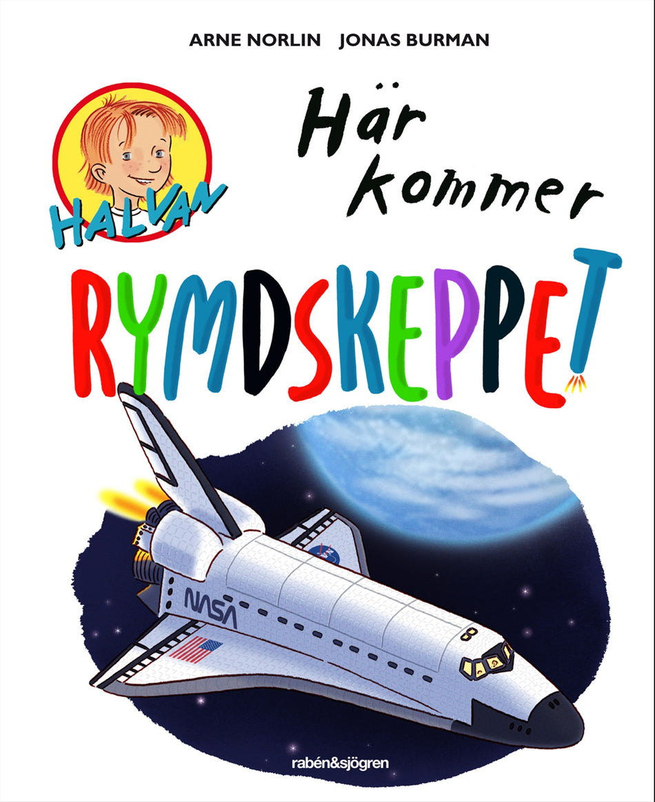 Valokuva kirjasta Arne Norlin Här kommer rymdskeppet, kuuluu tuoteryhmään Ruots lapset nuoret ja sarjakuvat.