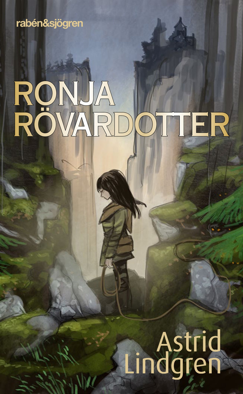 Valokuva kirjasta Astrid Lindgren Ronja Rövardotter, kuuluu tuoteryhmään Ruots lapset nuoret ja sarjakuvat.