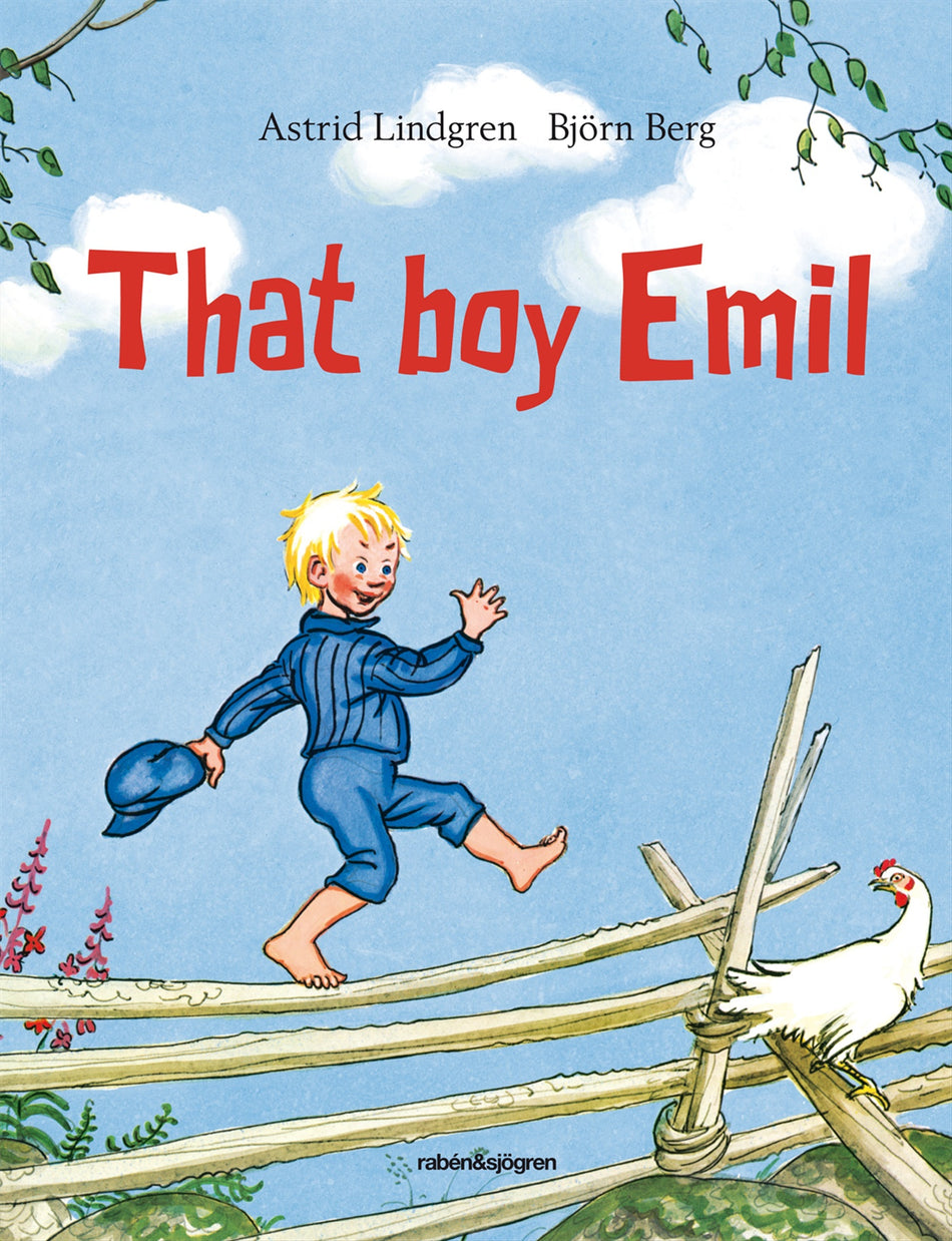 Valokuva kirjasta Astrid Lindgren That boy Emil, kuuluu tuoteryhmään Ruots lapset nuoret ja sarjakuvat.