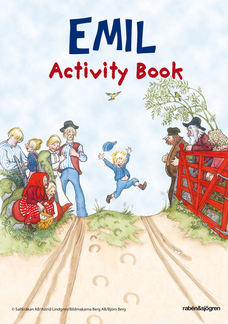 Valokuva kirjasta Astrid Lindgren / Jennifer Nystedt Emil - Activity Book, kuuluu tuoteryhmään Ruots lapset nuoret ja sarjakuvat.