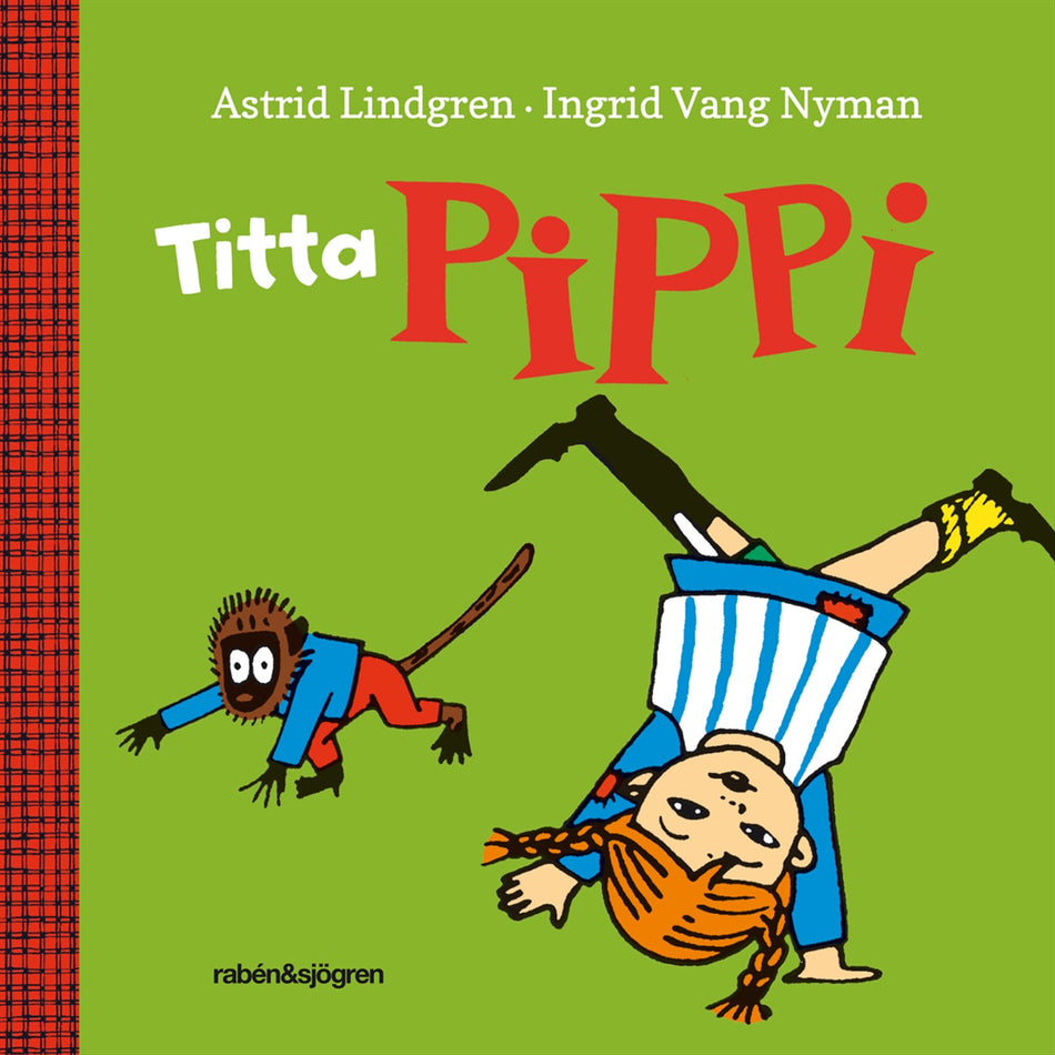 Valokuva kirjasta Astrid Lindgren Titta Pippi, kuuluu tuoteryhmään Ruots lapset nuoret ja sarjakuvat.