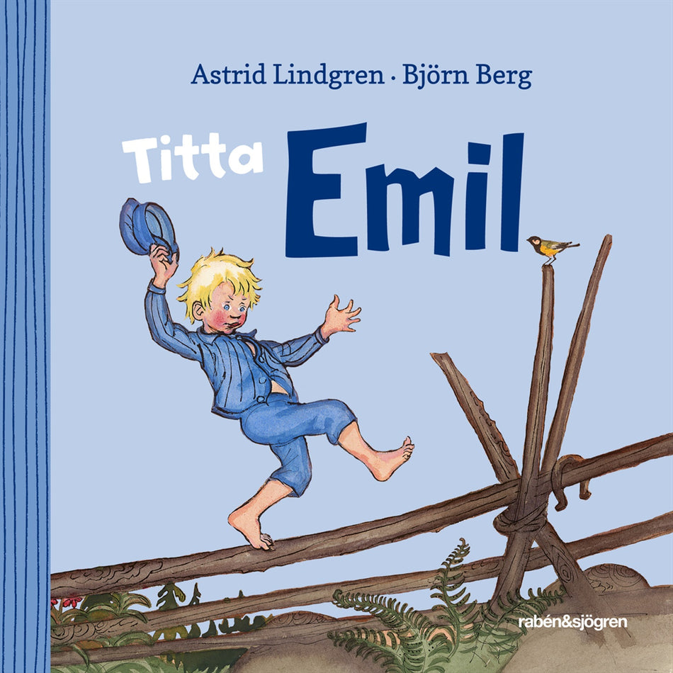 Valokuva kirjasta Astrid Lindgren Titta Emil, kuuluu tuoteryhmään Ruots lapset nuoret ja sarjakuvat.