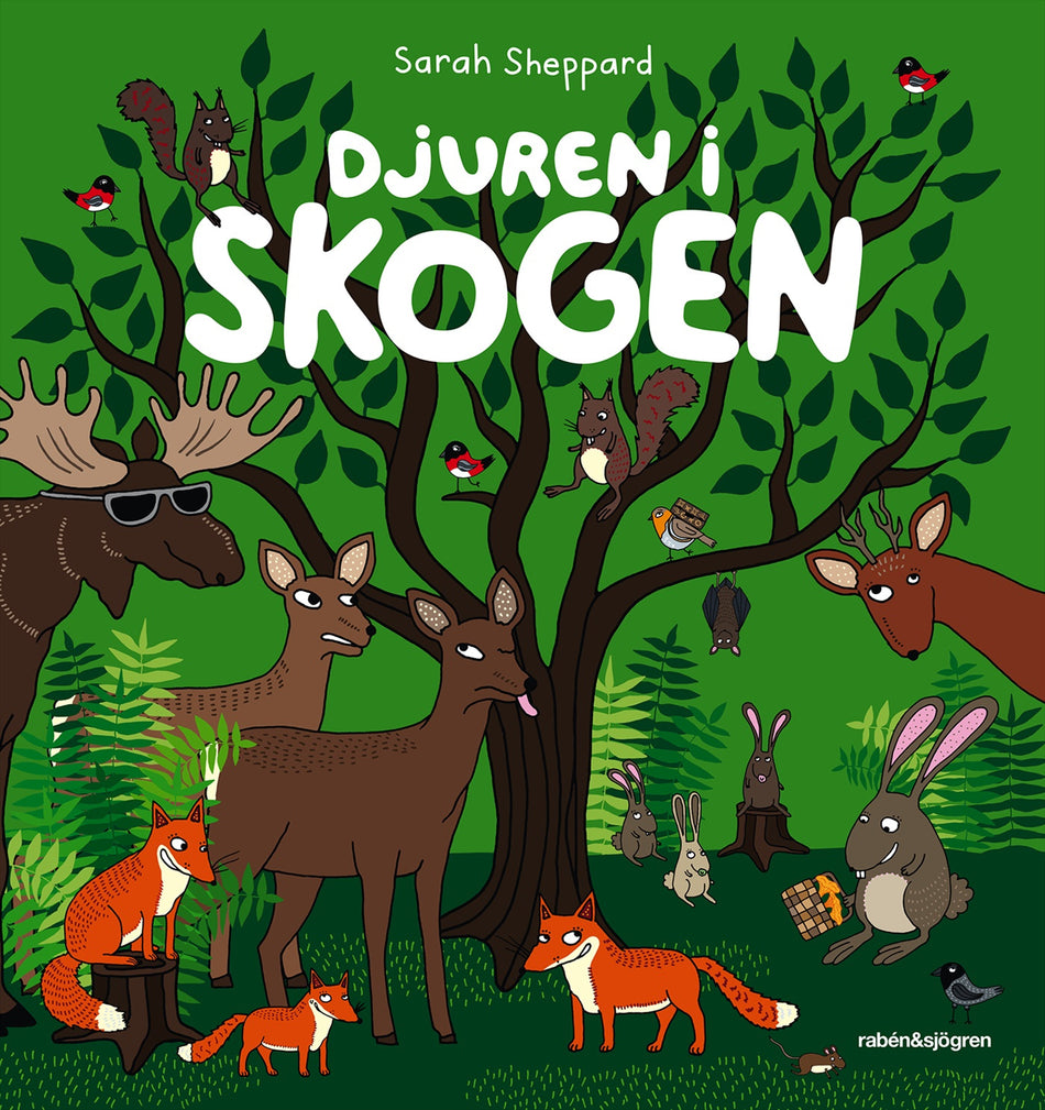 Valokuva kirjasta Sarah Sheppard Djuren i skogen, kuuluu tuoteryhmään Ruots lapset nuoret ja sarjakuvat.