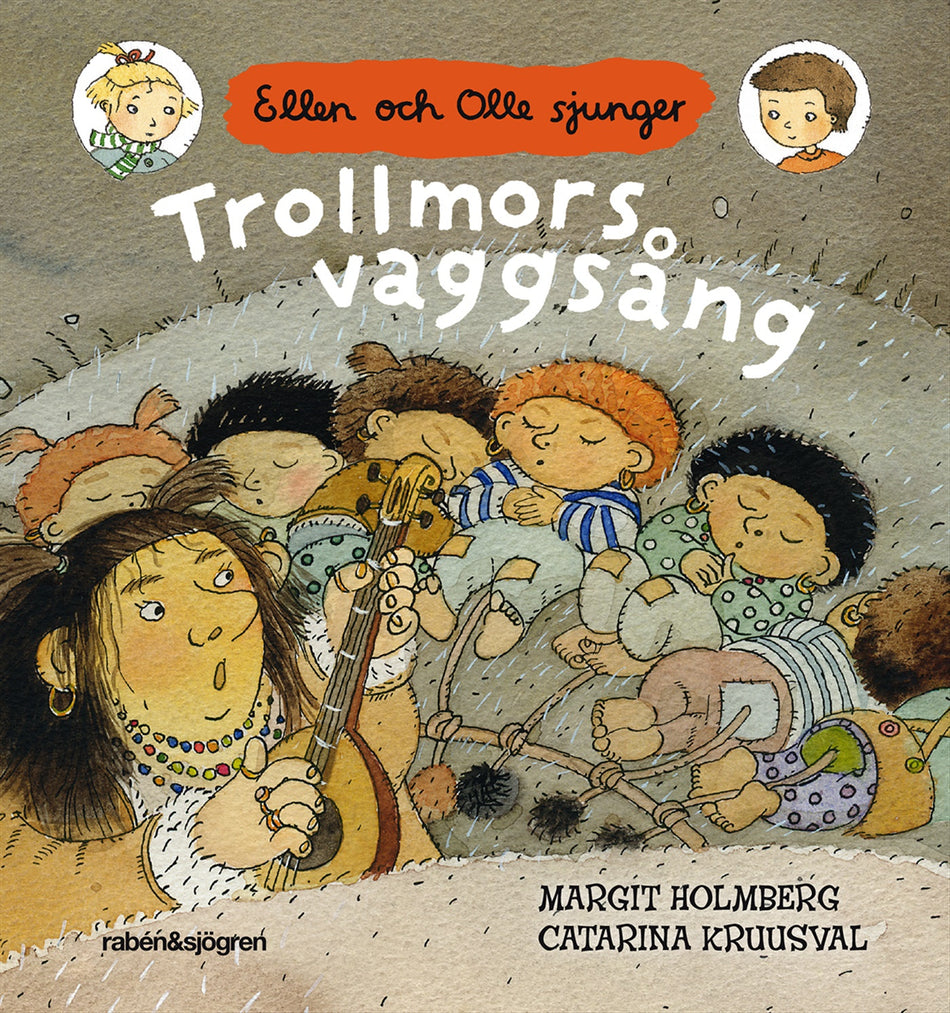 Valokuva kirjasta Margit Holmberg Trollmors vaggsång, kuuluu tuoteryhmään Ruots lapset nuoret ja sarjakuvat.
