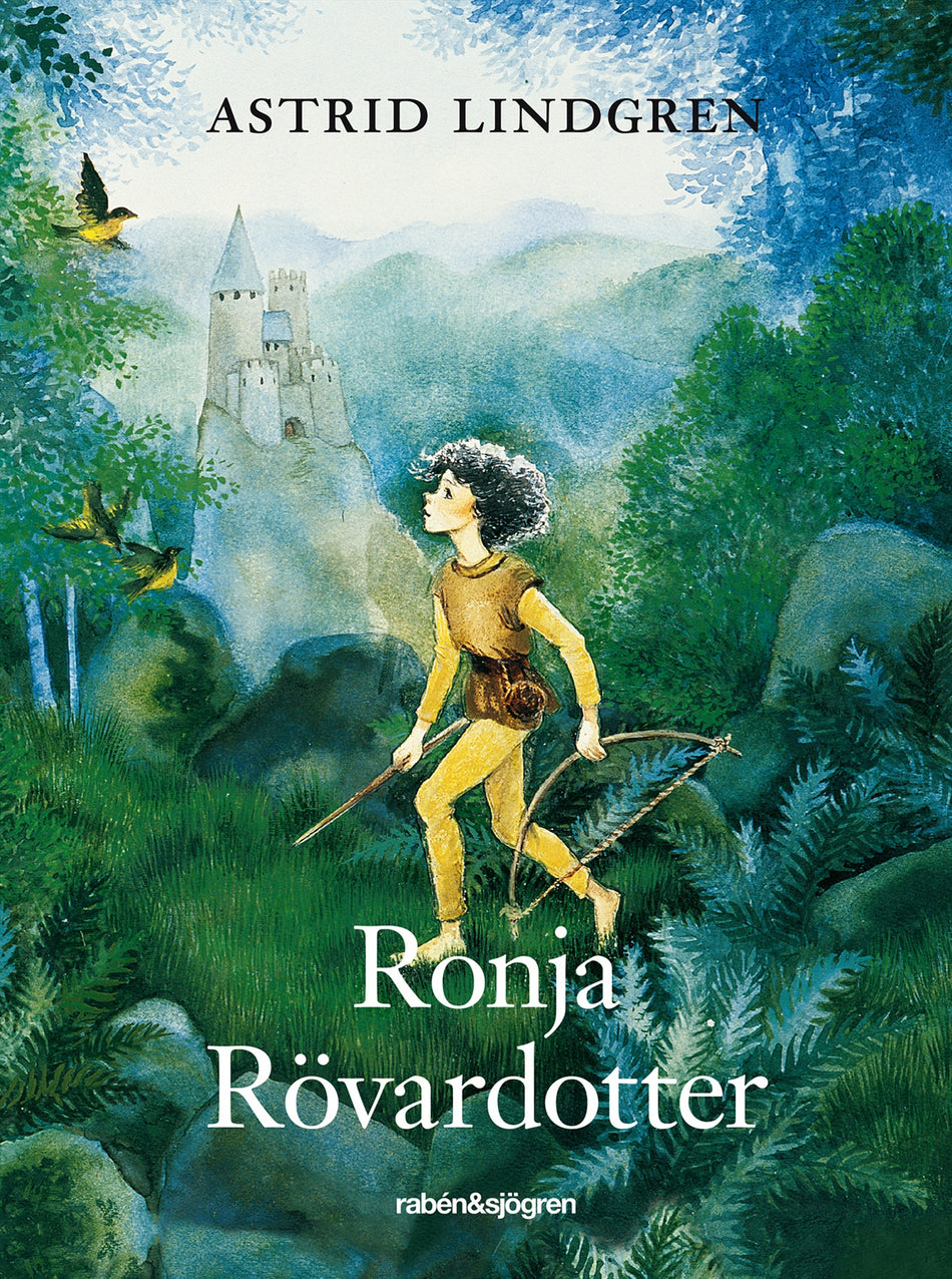 Valokuva kirjasta Astrid Lindgren Ronja Rövardotter, kuuluu tuoteryhmään Ruots lapset nuoret ja sarjakuvat.