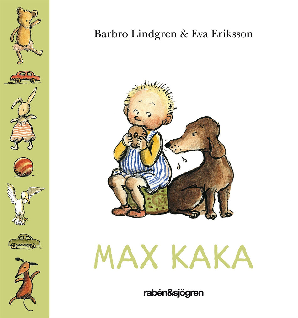 Valokuva kirjasta Barbro Lindgren / Eva Eriksson Max kaka, kuuluu tuoteryhmään Ruots lapset nuoret ja sarjakuvat.