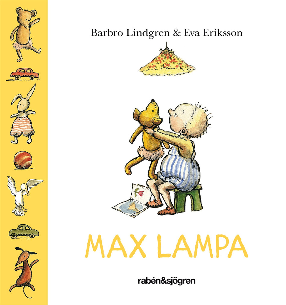 Valokuva kirjasta Barbro Lindgren Max lampa, kuuluu tuoteryhmään Ruots lapset nuoret ja sarjakuvat.