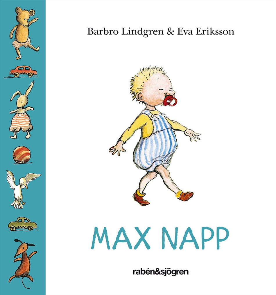 Valokuva kirjasta Barbro Lindgren Max napp, kuuluu tuoteryhmään Ruots lapset nuoret ja sarjakuvat.