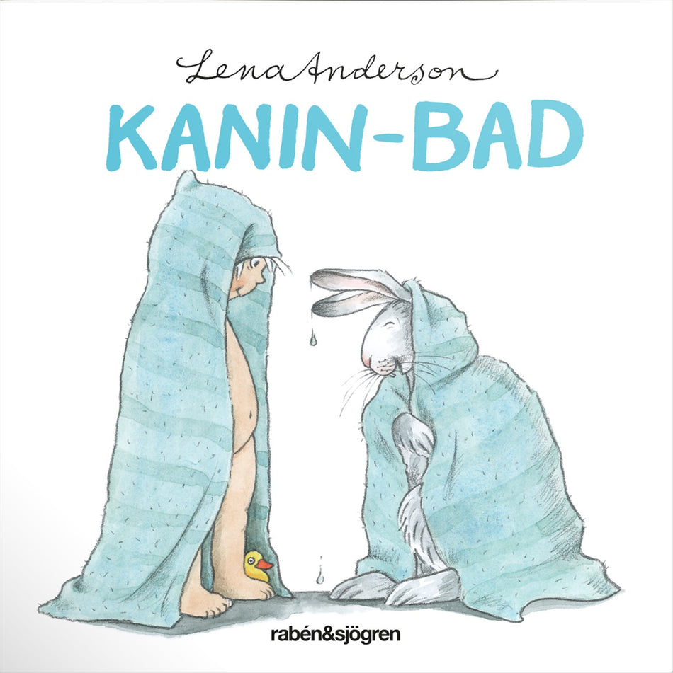 Valokuva kirjasta Lena Anderson Kanin-bad, kuuluu tuoteryhmään Ruots lapset nuoret ja sarjakuvat.