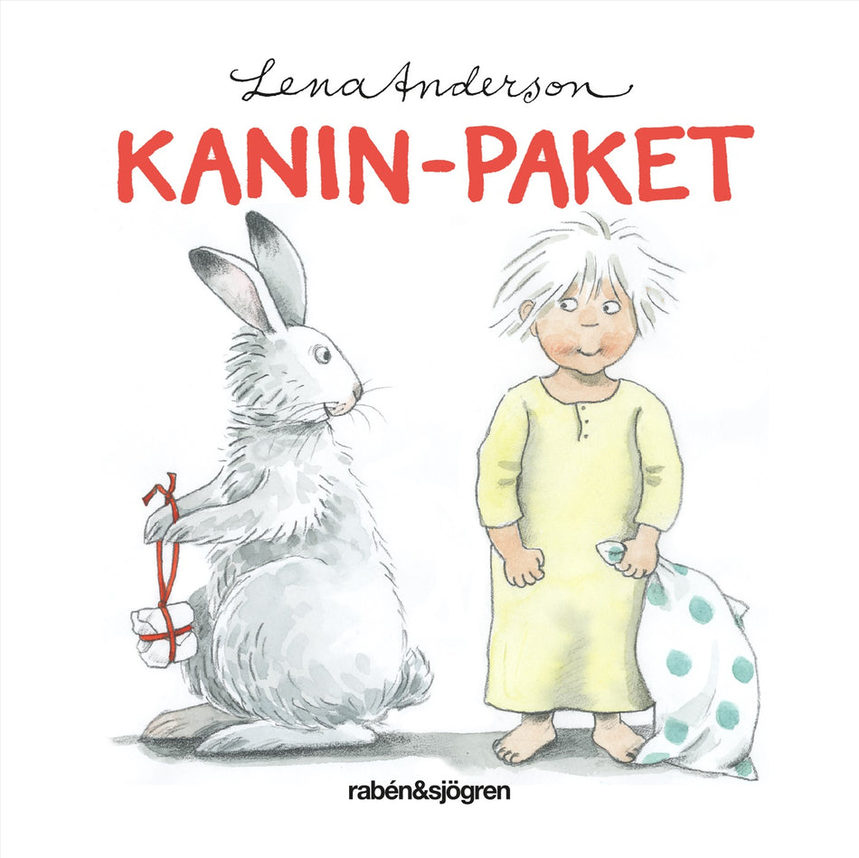 Valokuva kirjasta Lena Anderson Kanin-paket, kuuluu tuoteryhmään Ruots lapset nuoret ja sarjakuvat.