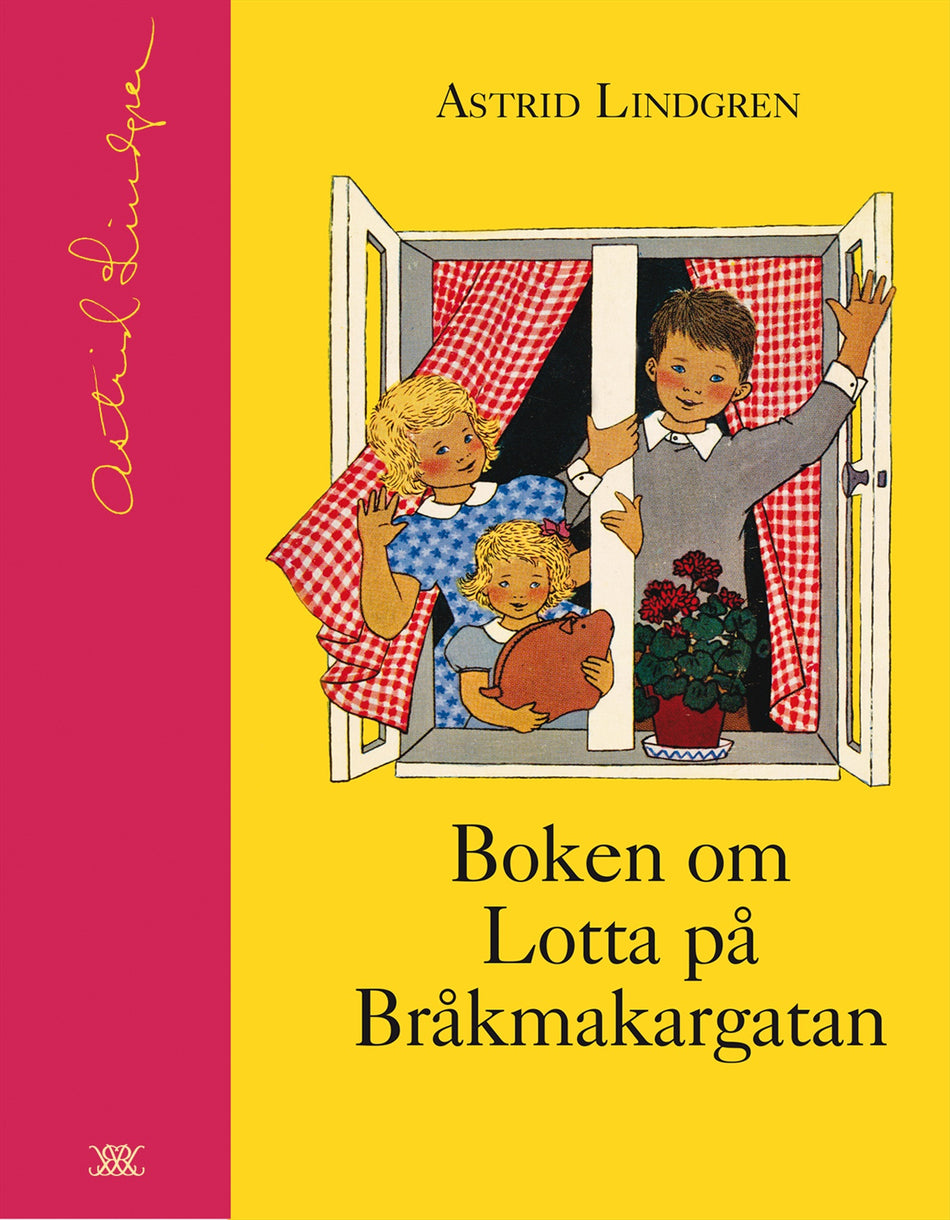 Valokuva kirjasta Astrid Lindgren Boken om Lotta på Bråkmakargatan, kuuluu tuoteryhmään Ruots lapset nuoret ja sarjakuvat.