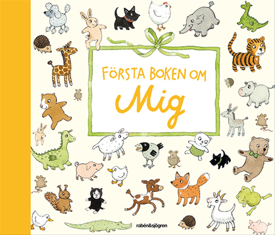 Valokuva kirjasta Catarina Kruusval Första boken om mig, kuuluu tuoteryhmään Ruots lapset nuoret ja sarjakuvat.