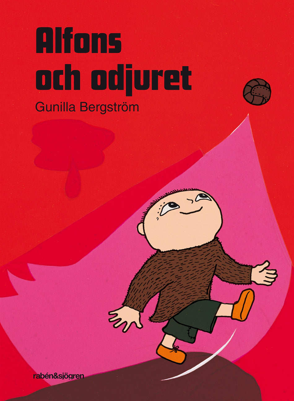 Valokuva kirjasta Gunilla Bergström Alfons och odjuret, kuuluu tuoteryhmään Ruots lapset nuoret ja sarjakuvat.
