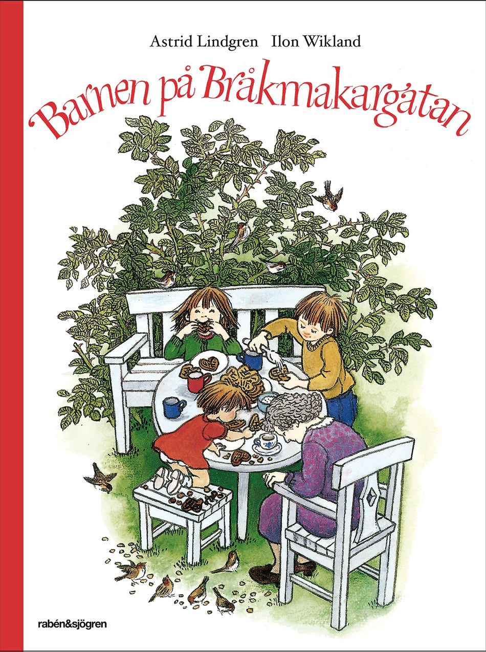 Valokuva kirjasta Astrid Lindgren Barnen på Bråkmakargatan, kuuluu tuoteryhmään Ruots lapset nuoret ja sarjakuvat.