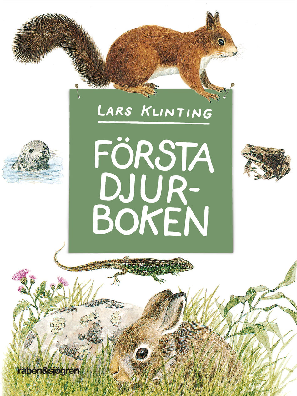 Valokuva kirjasta Lars Klinting Första djurboken : däggdjur groddjur kräldjur, kuuluu tuoteryhmään Ruots lapset nuoret ja sarjakuvat.
