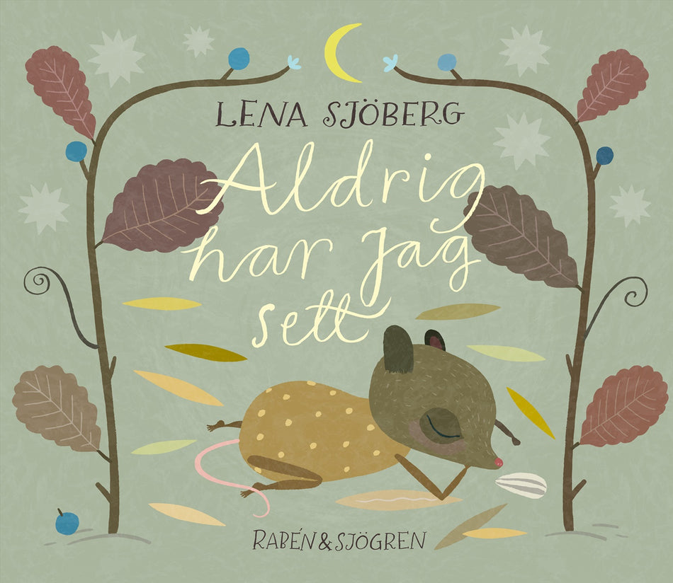 Valokuva kirjasta Lena Sjöberg Aldrig har jag sett, kuuluu tuoteryhmään Ruots lapset nuoret ja sarjakuvat.