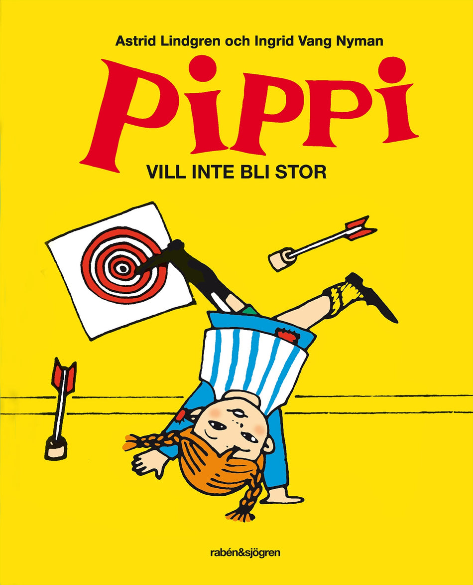 Valokuva kirjasta Astrid Lindgren / Ingrid Vang Nyman Pippi vill inte bli stor, kuuluu tuoteryhmään Ruots lapset nuoret ja sarjakuvat.