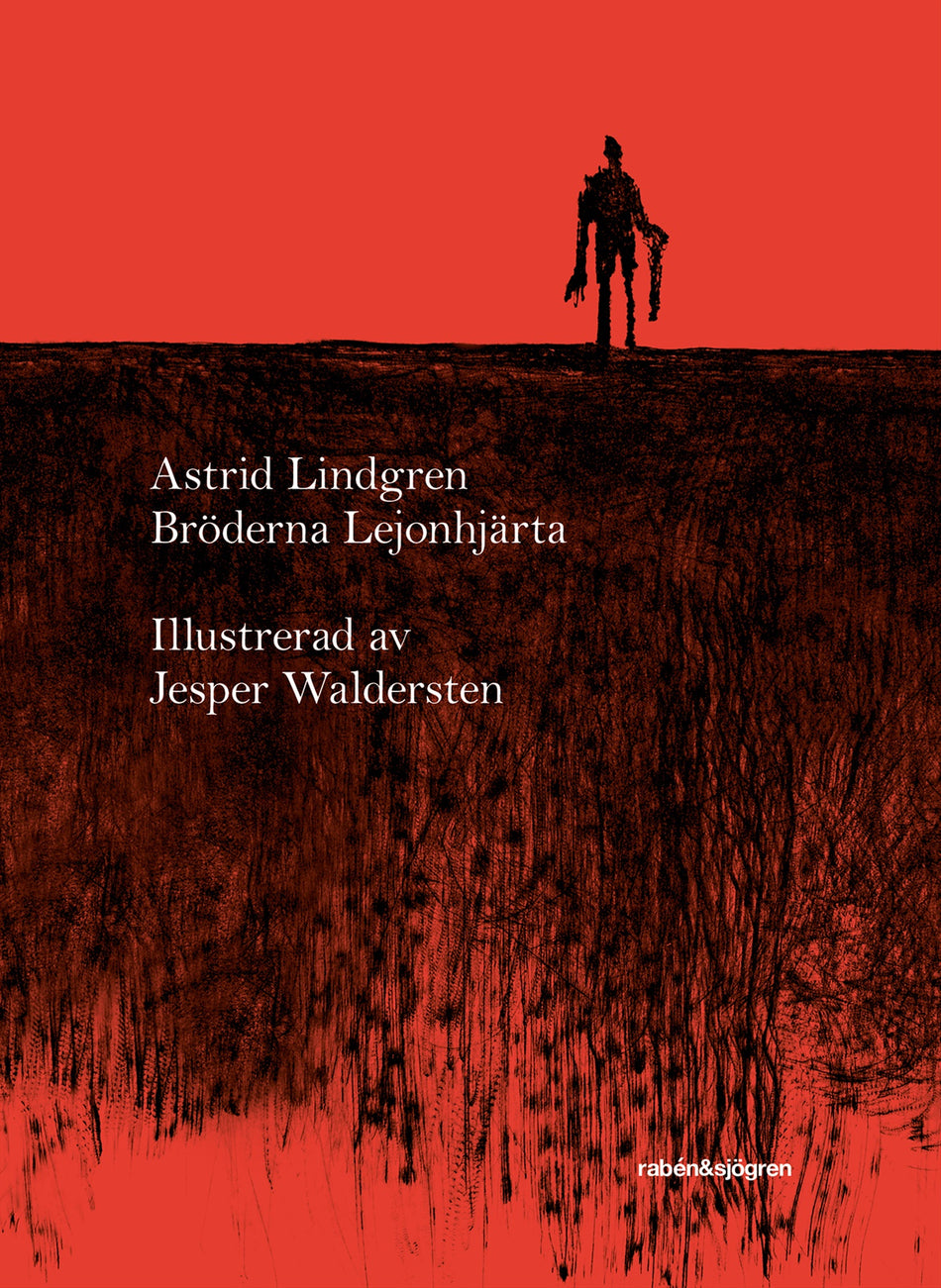 Valokuva kirjasta Astrid Lindgren Bröderna Lejonhjärta, kuuluu tuoteryhmään Ruots lapset nuoret ja sarjakuvat.