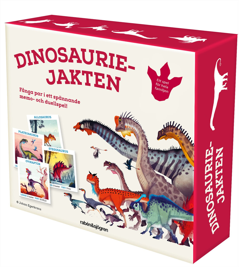 Valokuva kirjasta Johan Egerkrans Dinosauriejakten : Memo, kuuluu tuoteryhmään Ruots lapset nuoret ja sarjakuvat.