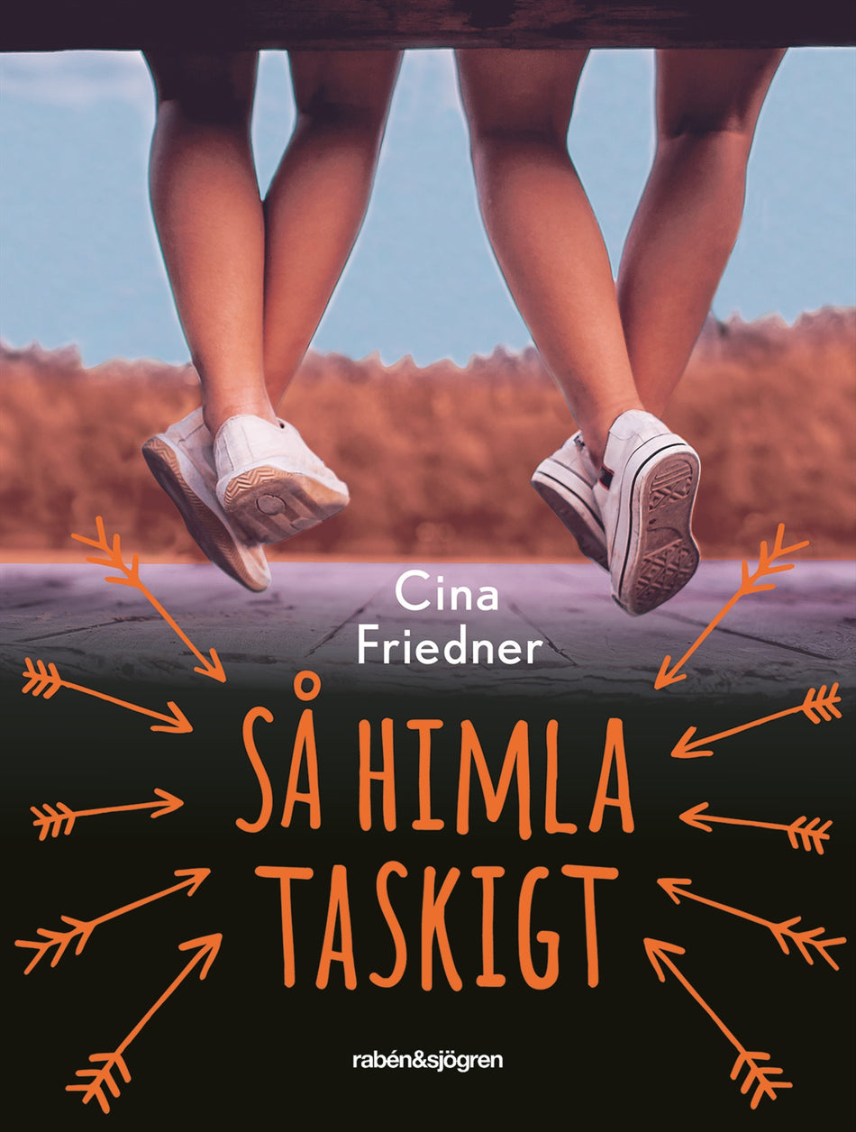 Valokuva kirjasta Cina Friedner Så himla taskigt, kuuluu tuoteryhmään Ruots lapset nuoret ja sarjakuvat.