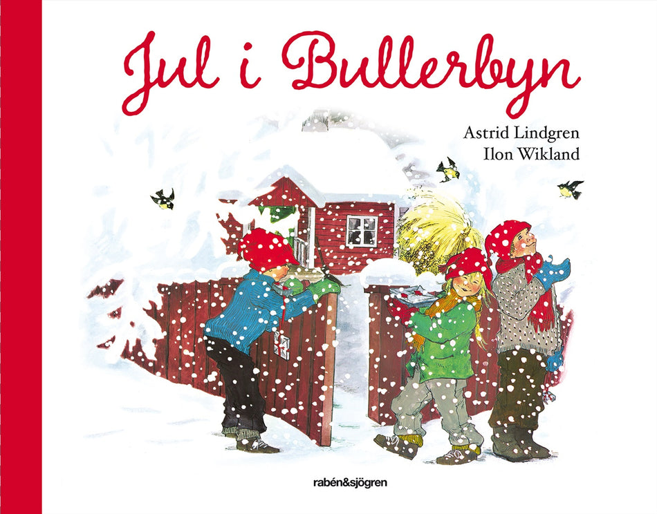 Valokuva kirjasta Astrid Lindgren Jul i Bullerbyn, kuuluu tuoteryhmään Ruots lapset nuoret ja sarjakuvat.