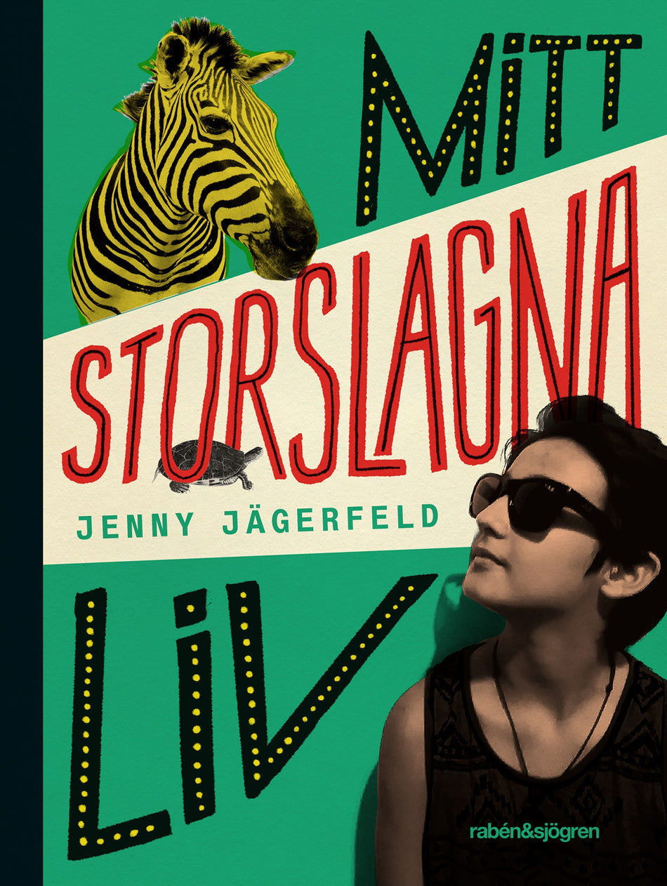 Valokuva kirjasta Jenny Jägerfeld Mitt storslagna liv, kuuluu tuoteryhmään Ruots lapset nuoret ja sarjakuvat.