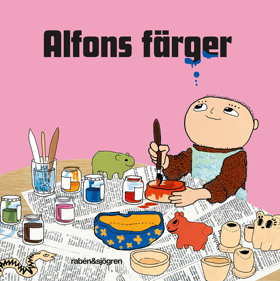 Valokuva kirjasta  Alfons färger, kuuluu tuoteryhmään Ruots lapset nuoret ja sarjakuvat.