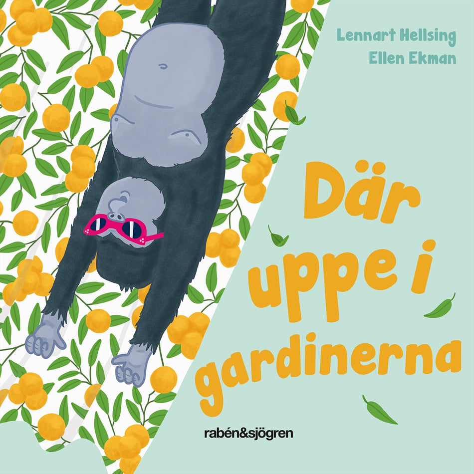 Valokuva kirjasta Lennart Hellsing Där uppe i gardinerna, kuuluu tuoteryhmään Ruots lapset nuoret ja sarjakuvat.
