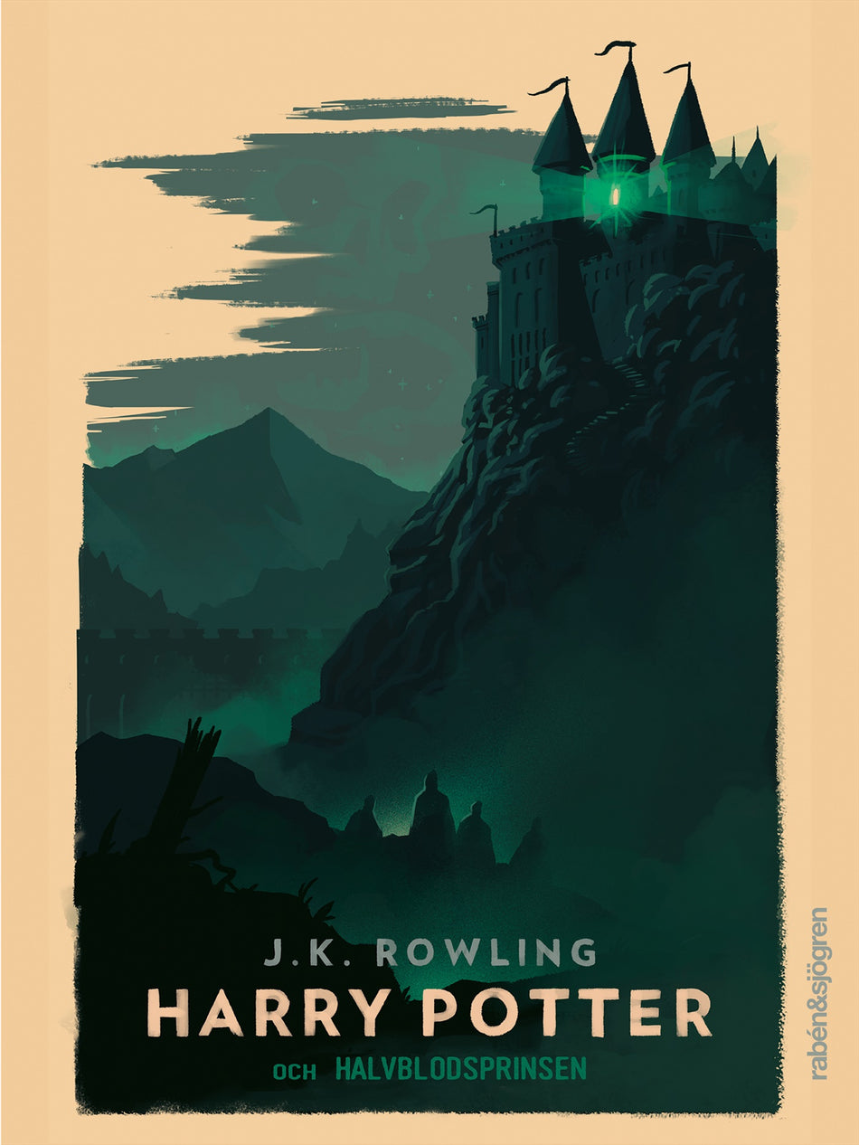 Valokuva kirjasta J. K. Rowling Harry Potter och halvblodsprinsen, kuuluu tuoteryhmään Ruots lapset nuoret ja sarjakuvat.