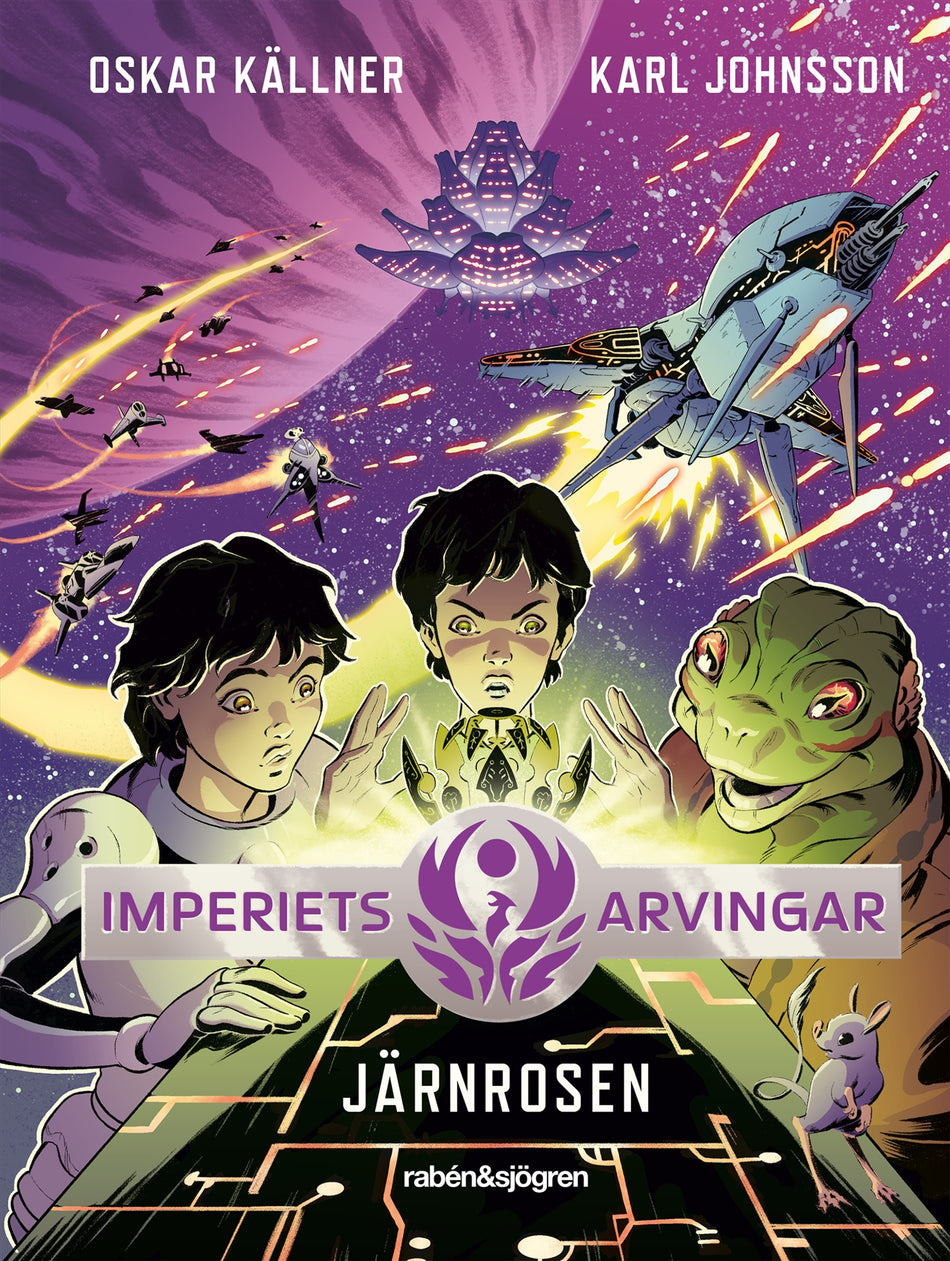 Valokuva kirjasta Oskar Källner Järnrosen, kuuluu tuoteryhmään Ruots lapset nuoret ja sarjakuvat.