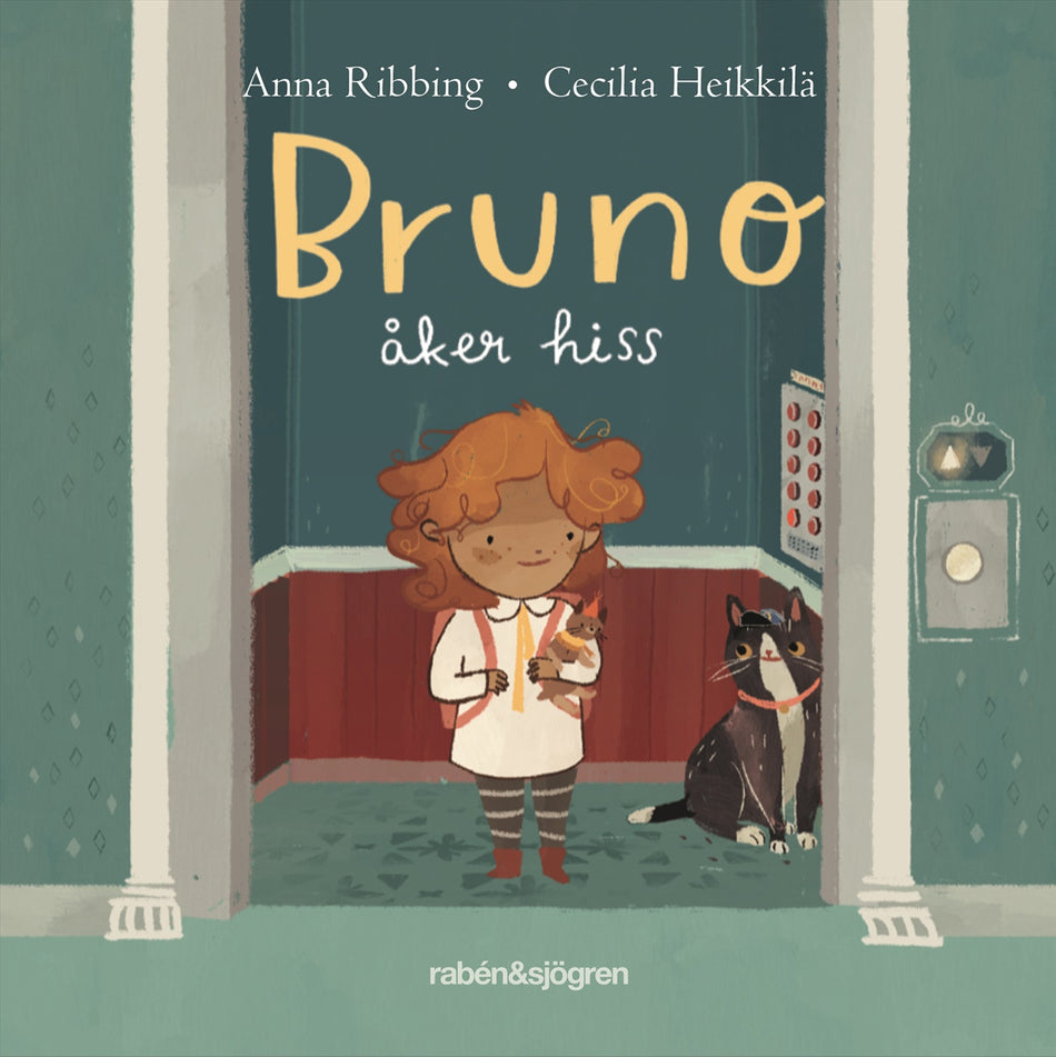 Valokuva kirjasta Anna Ribbing / Cecilia Heikkilä Bruno åker hiss, kuuluu tuoteryhmään Ruots lapset nuoret ja sarjakuvat.
