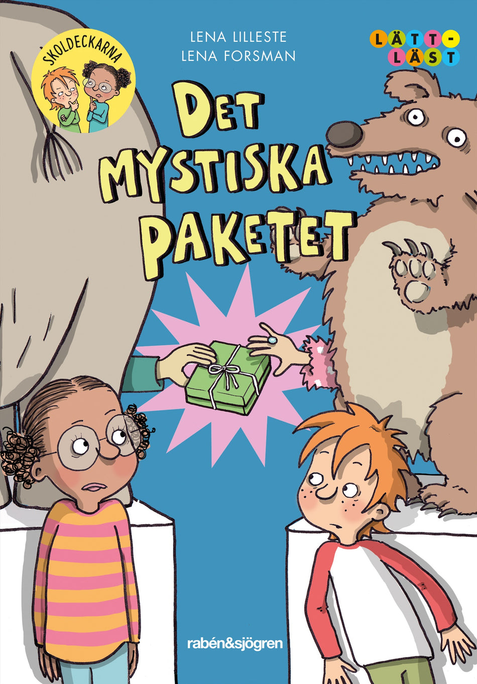 Valokuva kirjasta Lena Lilleste Det mystiska paketet, kuuluu tuoteryhmään Ruots lapset nuoret ja sarjakuvat.