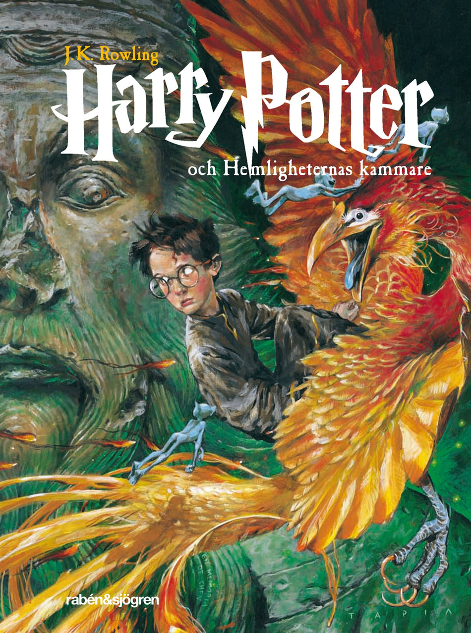Valokuva kirjasta J. K. Rowling Harry Potter och hemligheternas kammare, kuuluu tuoteryhmään Ruots lapset nuoret ja sarjakuvat.