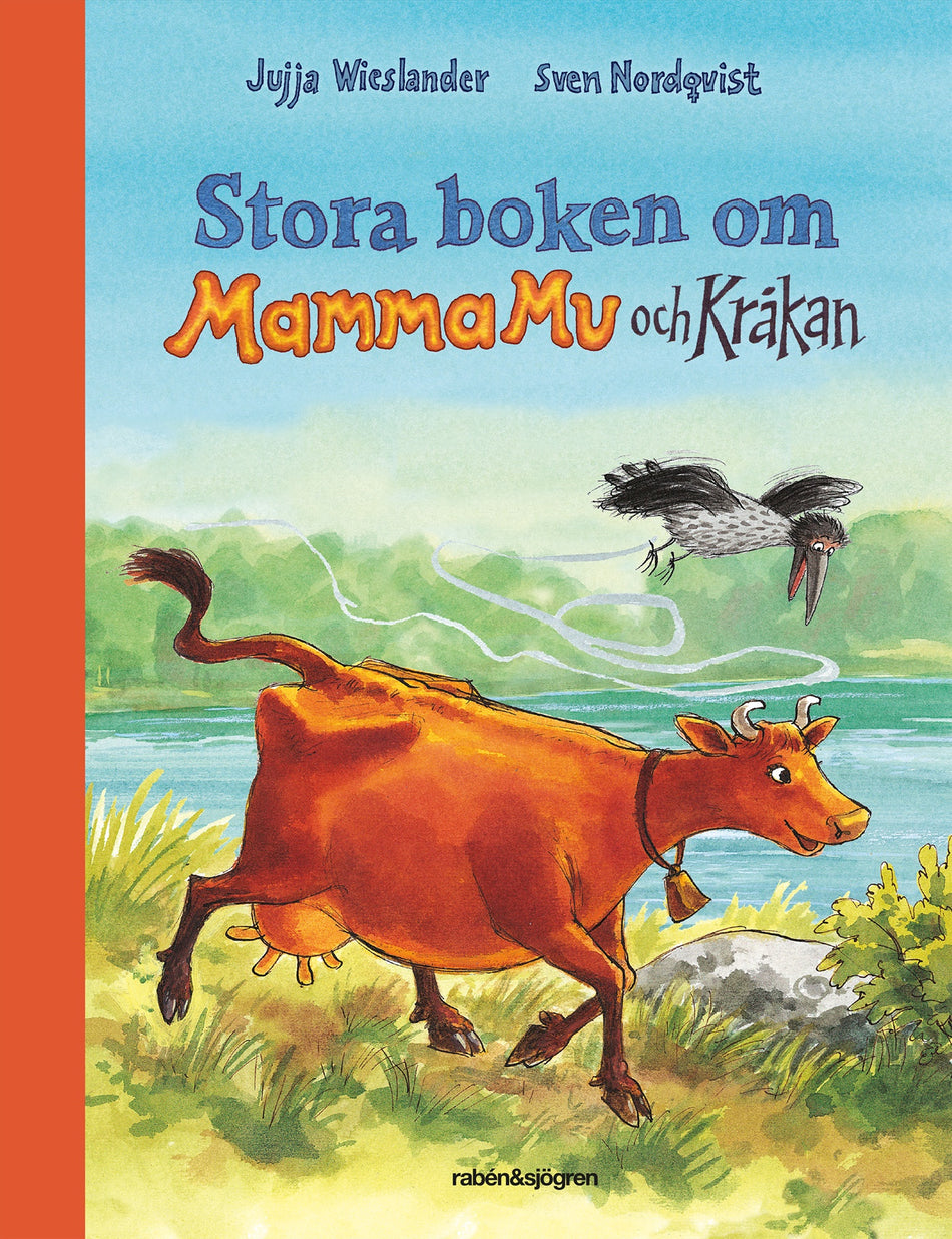 Valokuva kirjasta Jujja Wieslander / Sven Nordqvist Stora boken om Mamma Mu och Kråkan, kuuluu tuoteryhmään Ruots lapset nuoret ja sarjakuvat.