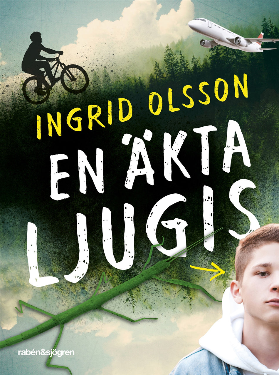 Valokuva kirjasta Ingrid Olsson En äkta ljugis, kuuluu tuoteryhmään Ruots lapset nuoret ja sarjakuvat.